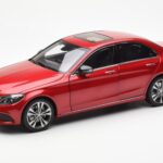 Mercedes C-Class W205 Punane Metallic Asia Exclusive Norev 1:18