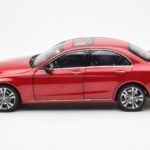 Mercedes C-Class W205 Punane Metallic Asia Exclusive Norev 1:18 - image 4 of 8