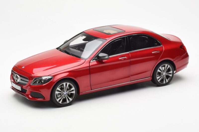 Mercedes C-Class W205 Punane Metallic Asia Exclusive Norev 1:18