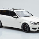 Mercedes C63 AMG S204 T-Model Valge GT Spirit 1:18 - image 4 of 8