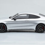 Mercedes C63S AMG C205 Coupe Hõbedane GT Spirit 1:18 - image 3 of 6