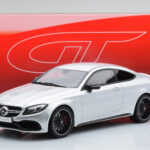 Mercedes C63S AMG C205 Coupe Hõbedane GT Spirit 1:18 - image 6 of 6
