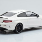 Mercedes C63S AMG C205 Coupe Valge GT Spirit 1:18 - image 2 of 6