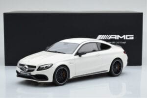 Mercedes C63S AMG C205 Coupe Valge GT Spirit 1:18 B66965707 Vaik - pilt 6/6
