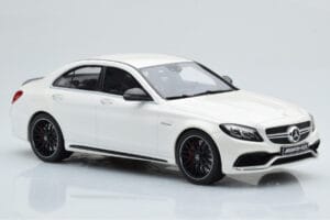 Mercedes C63S AMG W205 Valge GT Spirit 1:18 B66960370 Vaik - pilt 4/6