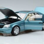 Mercedes CL600 C140 Sinine Metallic Norev 1:18 183448 Metall - image 2 of 7