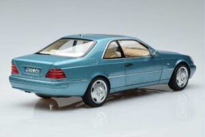 Mercedes CL600 C140 Sinine Metallic Norev 1:18 183448 Metall - pilt 3/7