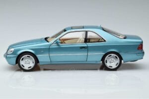 Mercedes CL600 C140 Sinine Metallic Norev 1:18 183448 Metall - pilt 4/7