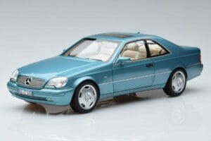 Mercedes CL600 C140 Sinine Metallic Norev 1:18 183448 Metall