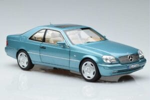 Mercedes CL600 C140 Sinine Metallic Norev 1:18 183448 Metall - pilt 5/7
