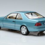 Mercedes CL600 C140 Sinine Metallic Norev 1:18 183448 Metall - image 6 of 7