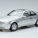 Mercedes CL600 C140 Hõbedane Metallic Norev 1:18 183446 Metall