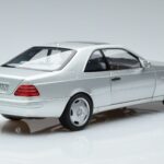Mercedes CL600 C140 Hõbedane Metallic Norev 1:18 183446 Metall - image 3 of 7