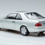 Mercedes CL600 C140 Hõbedane Metallic Norev 1:18 183446 Metall - image 6 of 7