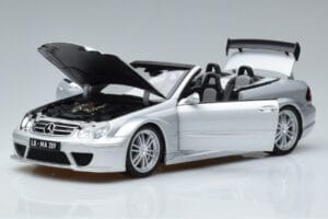 Mercedes CLK DTM AMG W209 Kabriolett Hõbedane Kyosho 1:18 B66962272 Metall - pilt 2/8
