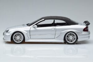 Mercedes CLK DTM AMG W209 Kabriolett Hõbedane Kyosho 1:18 B66962272 Metall - pilt 4/8