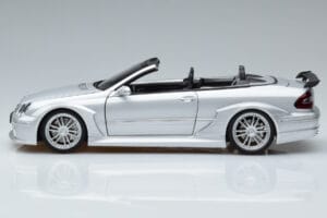 Mercedes CLK DTM AMG W209 Kabriolett Hõbedane Kyosho 1:18 B66962272 Metall - pilt 5/8