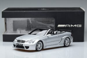 Mercedes CLK DTM AMG W209 Kabriolett Hõbedane Kyosho 1:18 B66962272 Metall - pilt 8/8