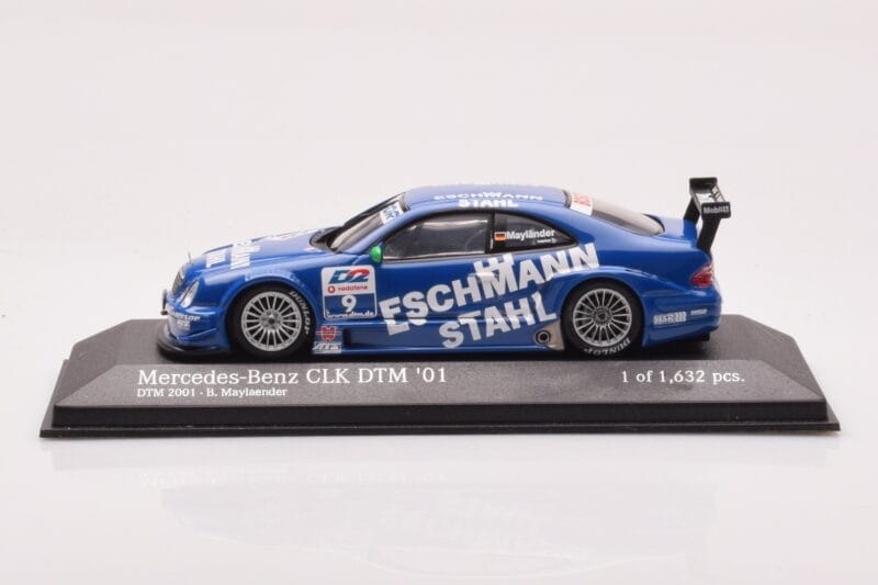 Mercedes CLK DTM Team Manthey #9 B. Maylander DTM 2001 Minichamps 1:43