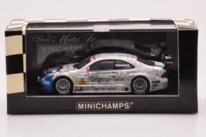 Mercedes CLK DTM Team Original Teile #12 P. Dumbreck DTM 2001 Minichamps 1:43 400023112 Metall - pilt 4/4