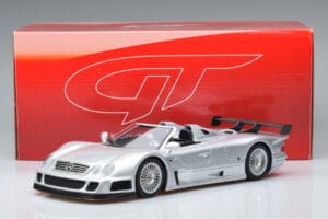 Mercedes CLK GTR Roadster Hõbedane GT Spirit 1:18 GT155 Vaik - pilt 6/6
