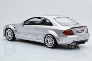 Mercedes CLK63 AMG C209 Coupe Hõbedane Otto 1:18 OT227 Vaik - pilt 5/6