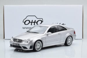 Mercedes CLK63 AMG C209 Coupe Hõbedane Otto 1:18 OT227 Vaik - pilt 6/6