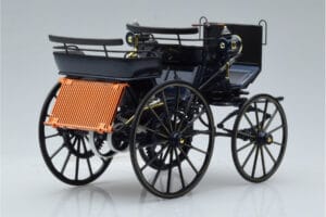 Mercedes Daimler Motorkutsche Tumesinine Norev 1:18 183700 Metall - pilt 2/6
