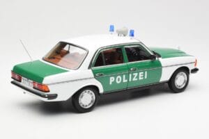 Mercedes E-Class W123 Polizei Norev 1:18 B66040676 Metall - pilt 3/8