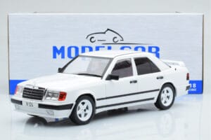 Mercedes E-Class W124 Tuning Valge MCG 1:18 MCG18343 Metall - pilt 6/6