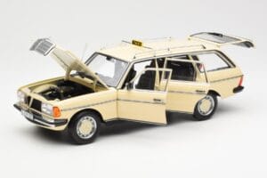 Mercedes 230T W123 T-Model Takso Norev 1:18 183731 Metall - pilt 2/8
