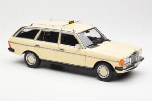 Mercedes 230T W123 T-Model Takso Norev 1:18 183731 Metall - pilt 6/8