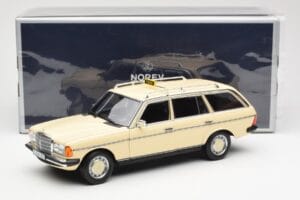Mercedes 230T W123 T-Model Takso Norev 1:18 183731 Metall - pilt 8/8
