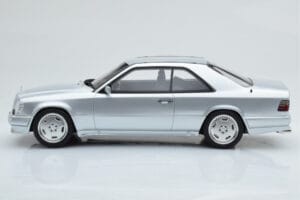 Mercedes E36 AMG C124 Coupe Hõbedane Otto 1:18 OT731 Vaik - pilt 3/6