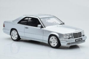 Mercedes E36 AMG C124 Coupe Hõbedane Otto 1:18 OT731 Vaik - pilt 4/6