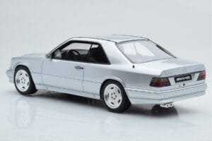 Mercedes E36 AMG C124 Coupe Hõbedane Otto 1:18 OT731 Vaik - pilt 5/6