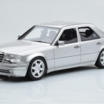 Mercedes E500 W124 Hõbedane Otto 1:18