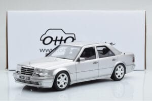 Mercedes E500 W124 Hõbedane Otto 1:18 OT623 Vaik - pilt 6/6