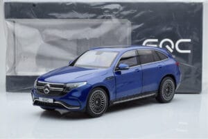 Mercedes EQC 400 Brilliant Sinine NZG 1:18 B66963757 Metall - pilt 8/8