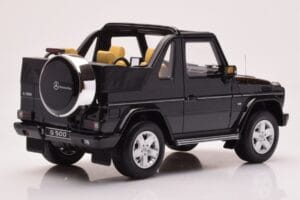 Mercedes G500 W463 Kabriolett Obsidian Must Otto 1:18 OT1040 Vaik - pilt 2/6