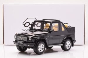 Mercedes G500 W463 Kabriolett Obsidian Must Otto 1:18 OT1040 Vaik - pilt 6/6
