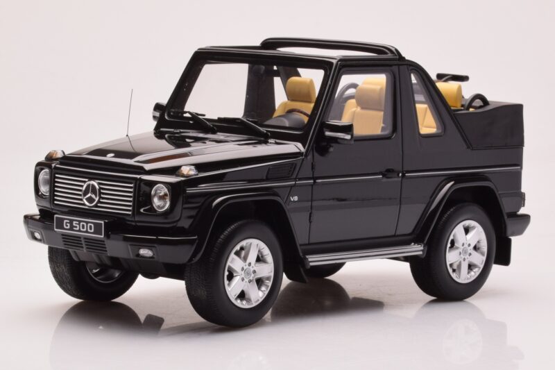 Mercedes G500 W463 Kabriolett Obsidian Must Otto 1:18