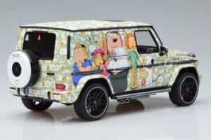 Mercedes AMG G63 W463 Family Guy GT Spirit 1:18 WTF001 Metall - pilt 2/6