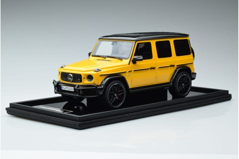 Mercedes AMG G63 W463 Kollane MotorHelix 1:18 MH018 Y Vaik