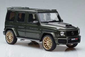Mercedes G63 Brabus 700 Widestar W463 Roheline GT Spirit 1:18 GT274 Vaik - pilt 4/6