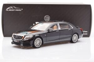 Mercedes Maybach S-Class W222 Brabus 900 Obsidian Must Almost Real 1:18 860102 Metall - pilt 8/8