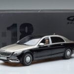 Mercedes Maybach S600 W222 Must Hõbedane GT Spirit 1:18 GT237 Vaik - image 6 of 6