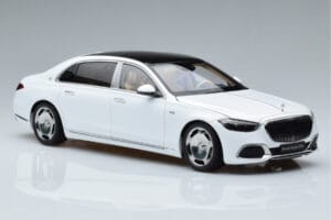Mercedes Maybach S600 W222 V12 Biturbo Diamond Valge Almost Real 1:18 820116 Metall - pilt 6/11