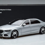 Mercedes Maybach S600 W222 V12 Biturbo Hightech Hõbedane Almost Real 1:18 - image 12 of 12