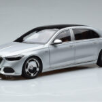 Mercedes Maybach S600 W222 V12 Biturbo Hightech Hõbedane Almost Real 1:18